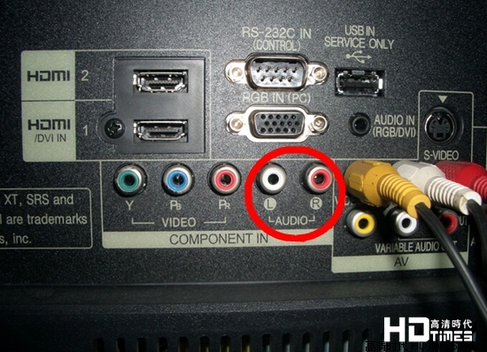 详细图解山水SA3701音响怎么连接电视