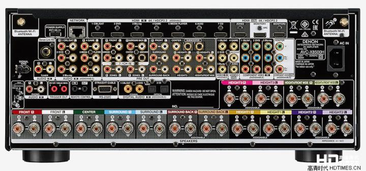 【CES 2018】Denon 新旗舰 AVC-X8500H 配备 13.2 声道　支持 Dolby Atmos 7.2.6 输出 