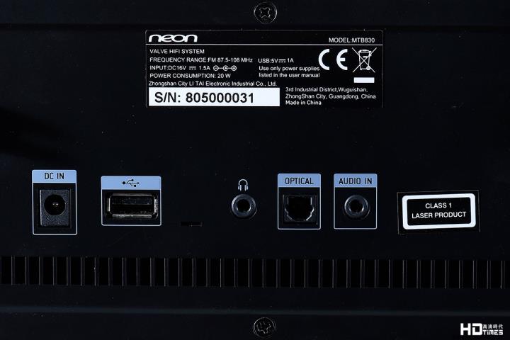 【评测】Neon MTB830：胆机调声、复古品味的床头 Hi-Fi 